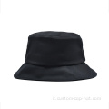 Cappelli da secchio neri personalizzati uomini